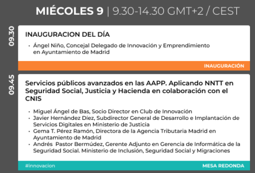 imagen mesa redonda Miguel Angel