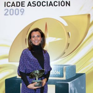 Ana García Fau recibe el premio Icade 2009