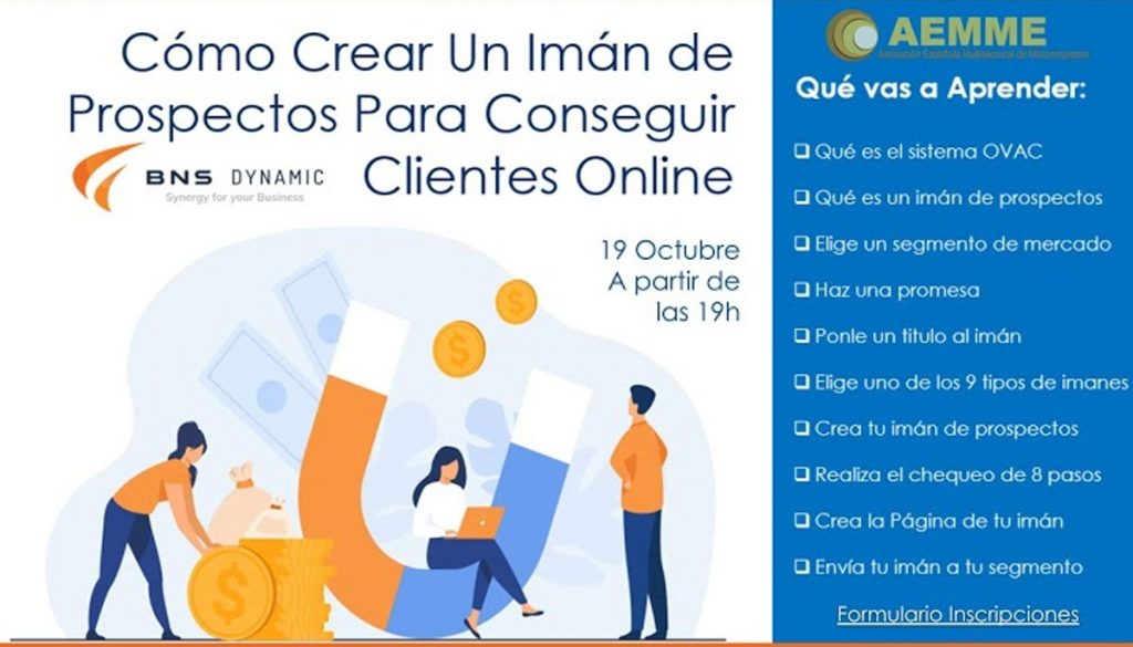 Taller Cómo Crear Un Imán De Prospectos Para Conseguir Clientes Online 19 De Octubre 2020 3546