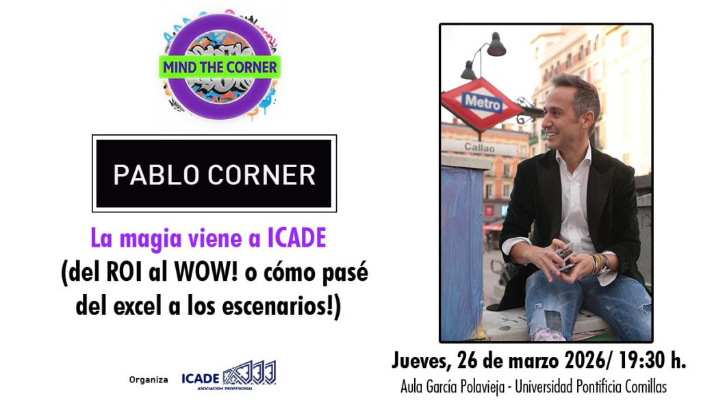 Show de magia MIND THE CORNER con Pablo Corner en ICADE