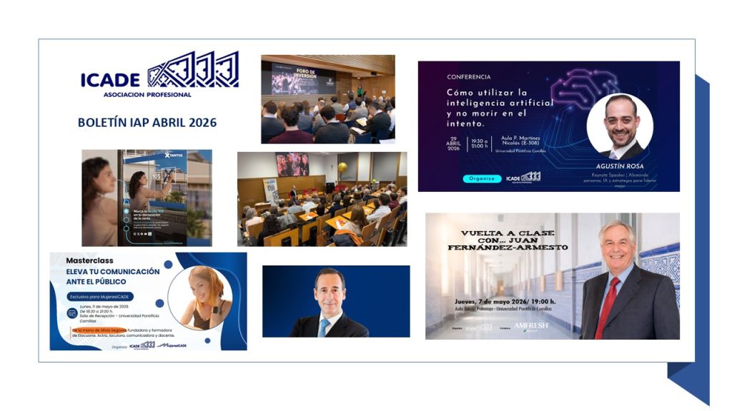 Newsletter ICADE Asociación Abril 2026