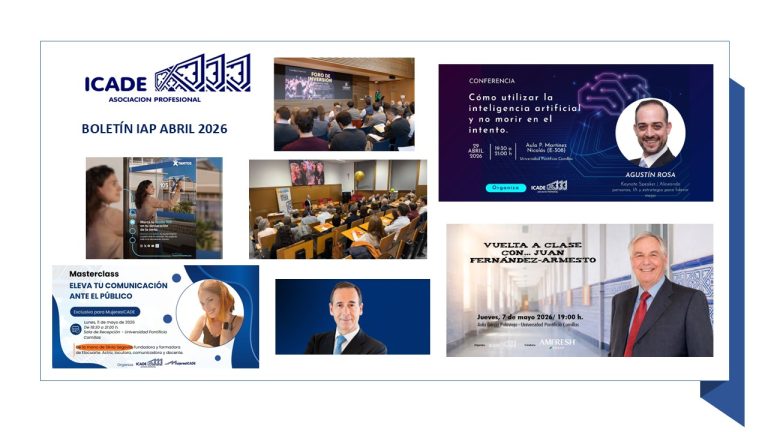 Newsletter ICADE Asociación Abril 2026