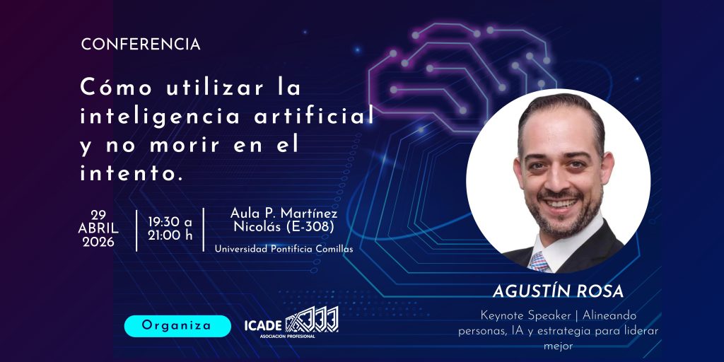 Conferencia cómo utilizar la inteligencia artificial y no morir en el intento