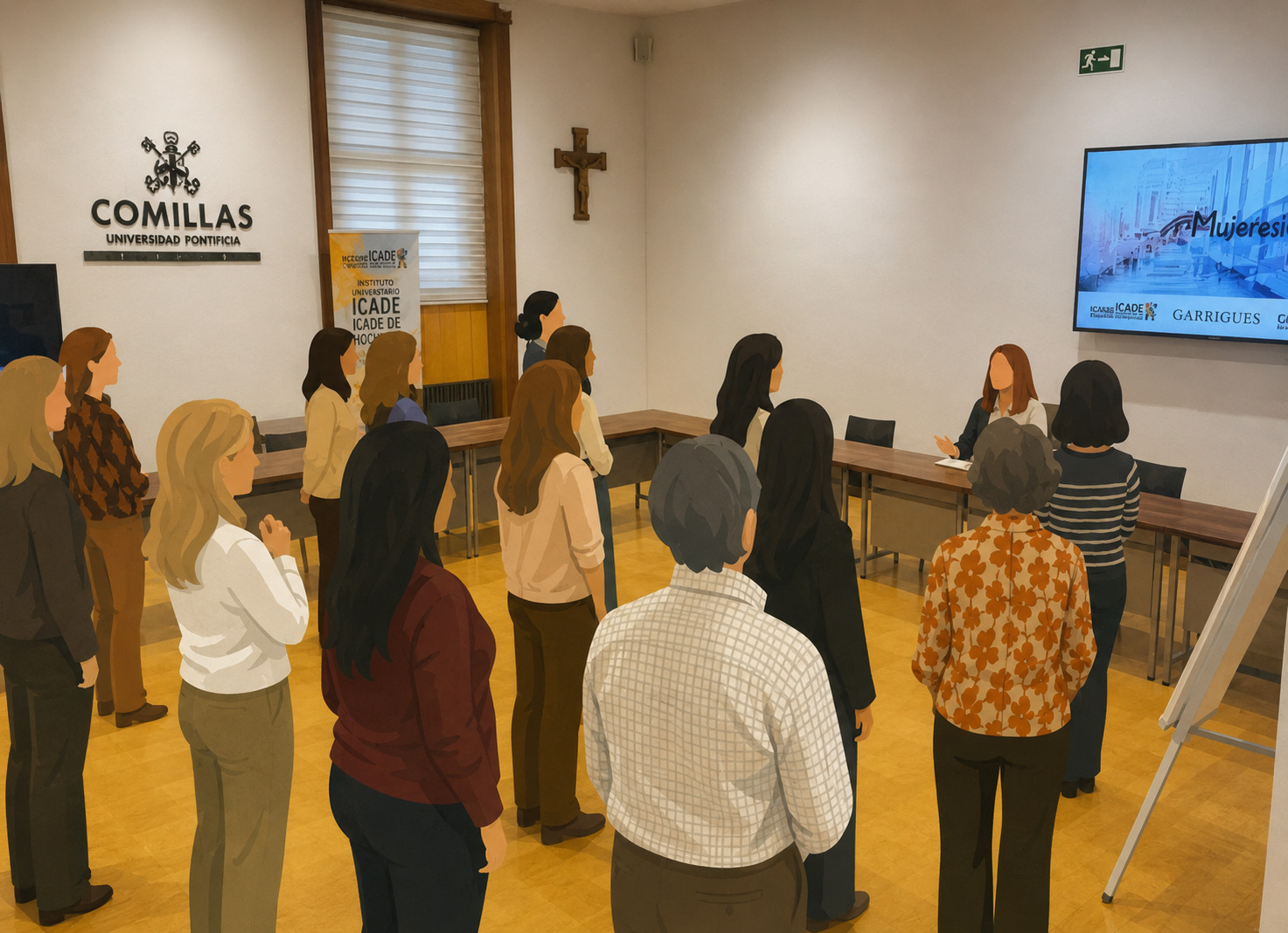Mujeres ICADE en la Masterclass de Silvia Segovia